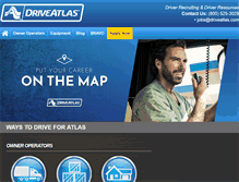 Tablet Screenshot of driveatlas.com